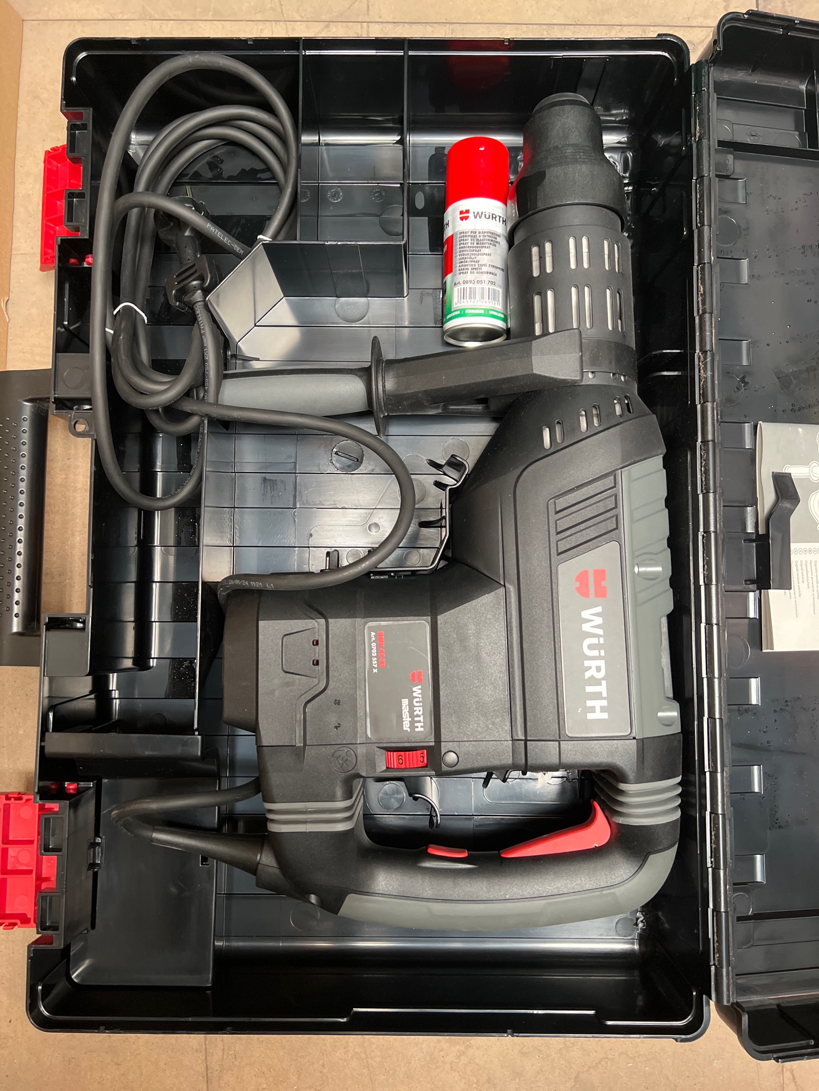 Würth BMH 45-XE marteau perforateur / démolisseur
