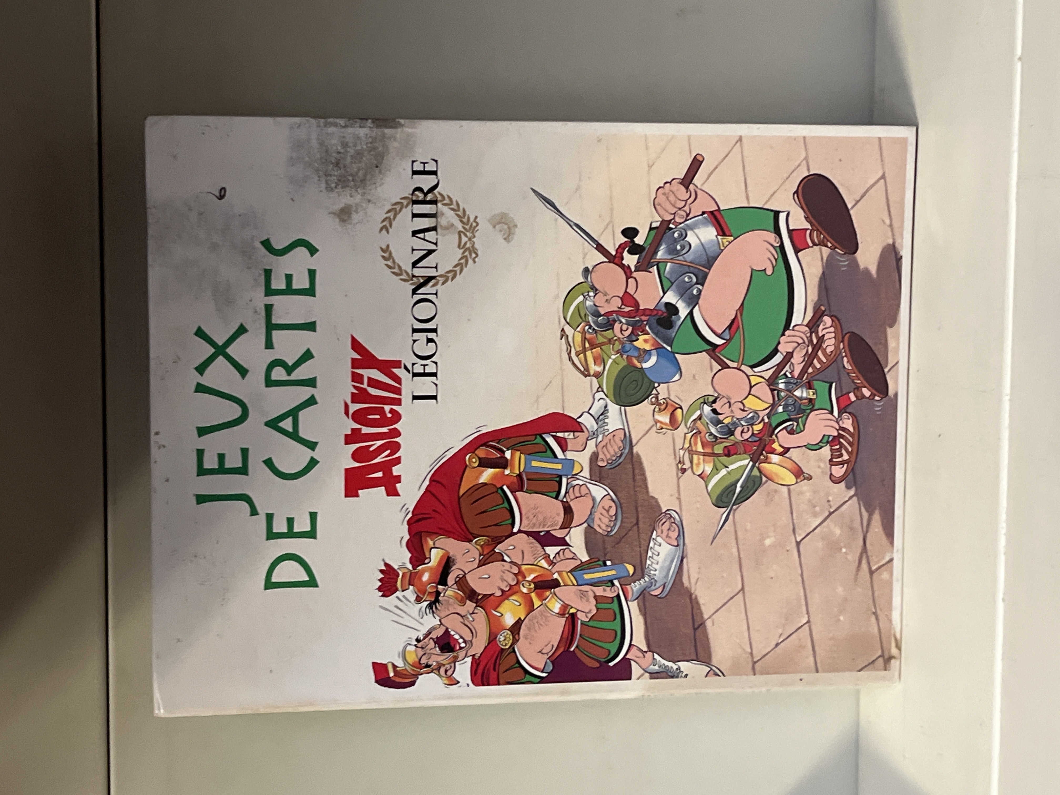 Jeu de cartes Astérix Légionnaire