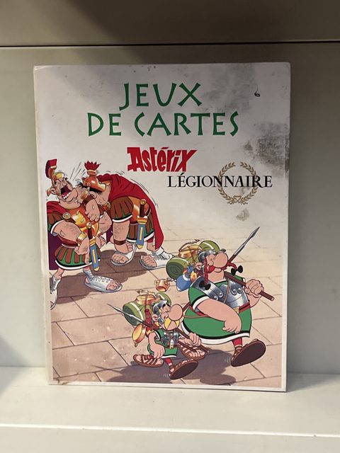 Jeu de cartes Astérix Légionnaire
