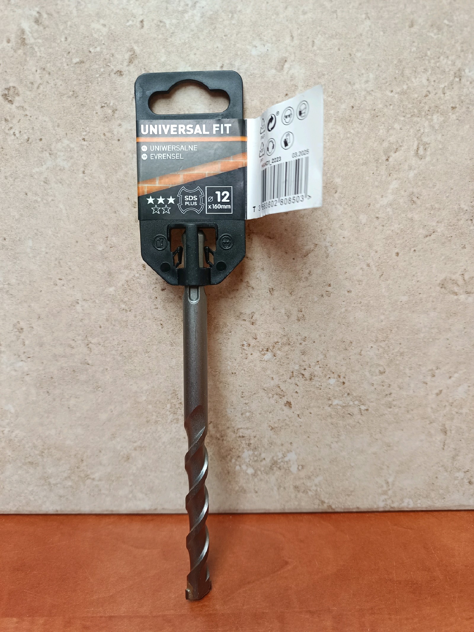 Foret SDS-Plus 12 x 160 mm - Universal Fit