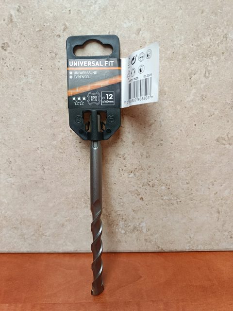 Foret SDS-Plus 12 x 160 mm - Universal Fit