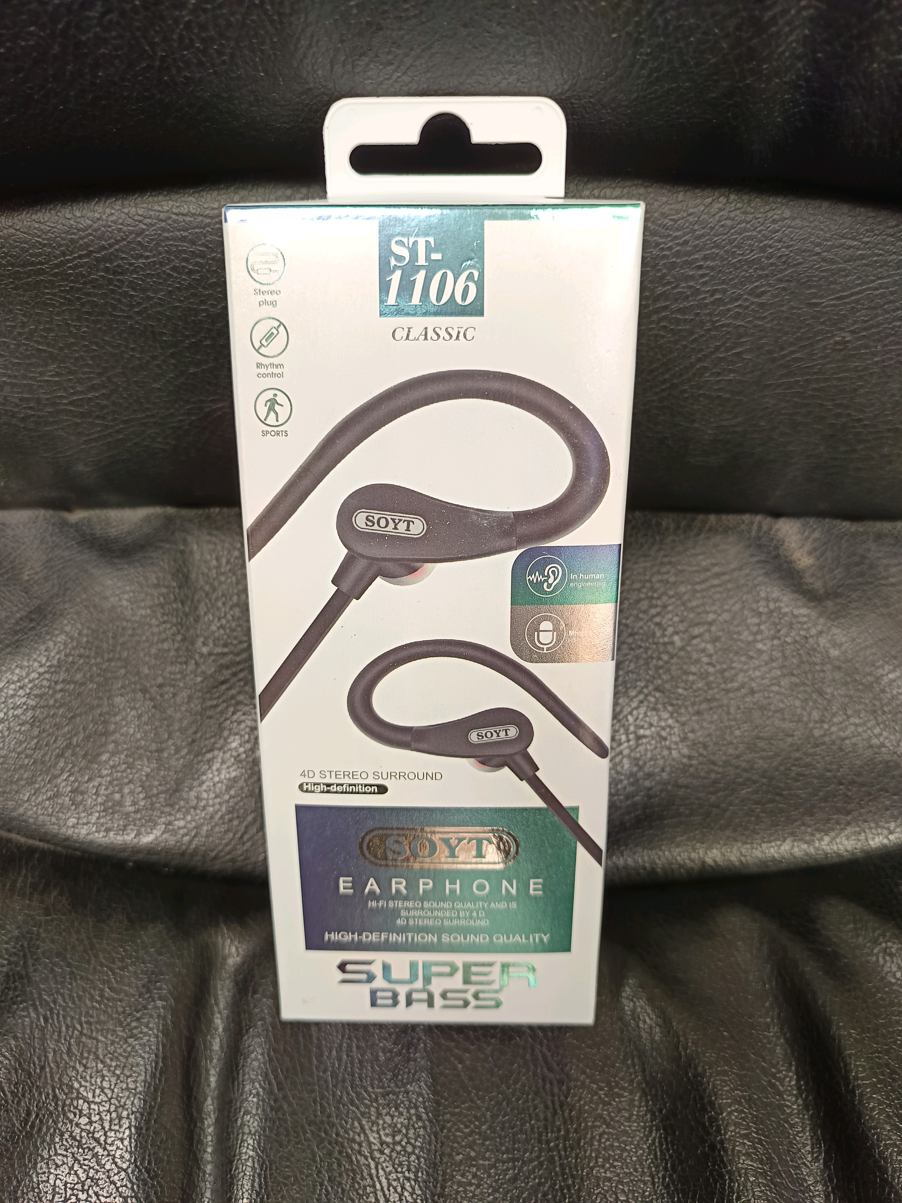Écouteurs SOYT ST-1106 Classic Super Bass (tour d’oreille)