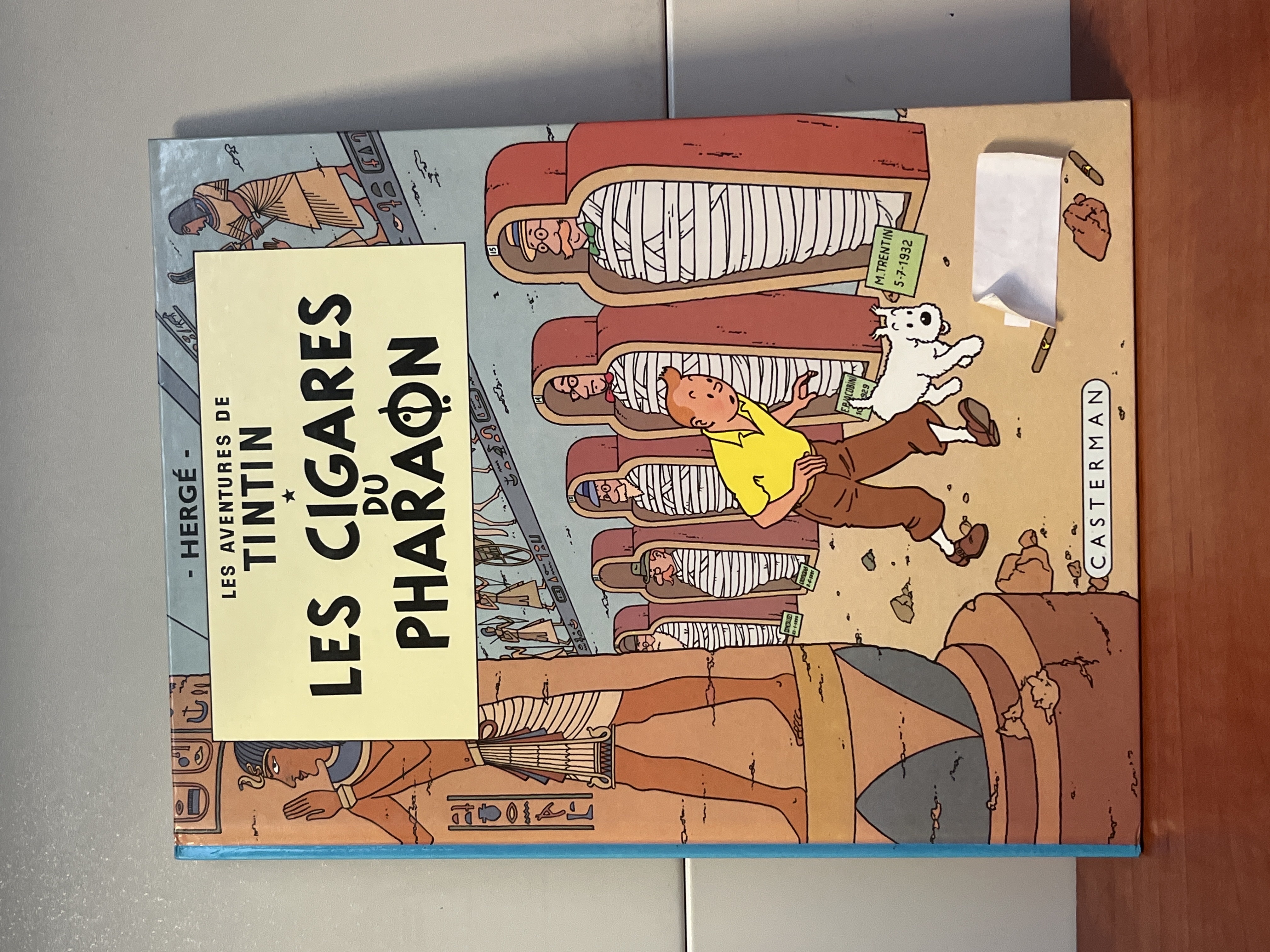 Les Aventures de Tintin: Les Cigares du Pharaon - Hergé - Casterman