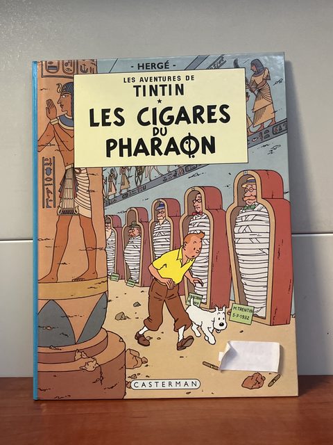Les Aventures de Tintin: Les Cigares du Pharaon - Hergé - Casterman