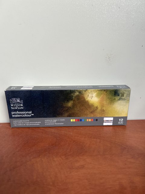 Winsor & Newton Professional Water Colour – Coffret 12 demi-godets