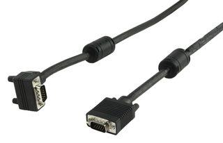 ValueLine VGA Mâle - Mâle coudé 1,8 m Noir