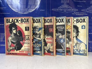 Lot manga Black-Box tomes 1 à 6 - Pika Édition - Tsutomu Takahashi
