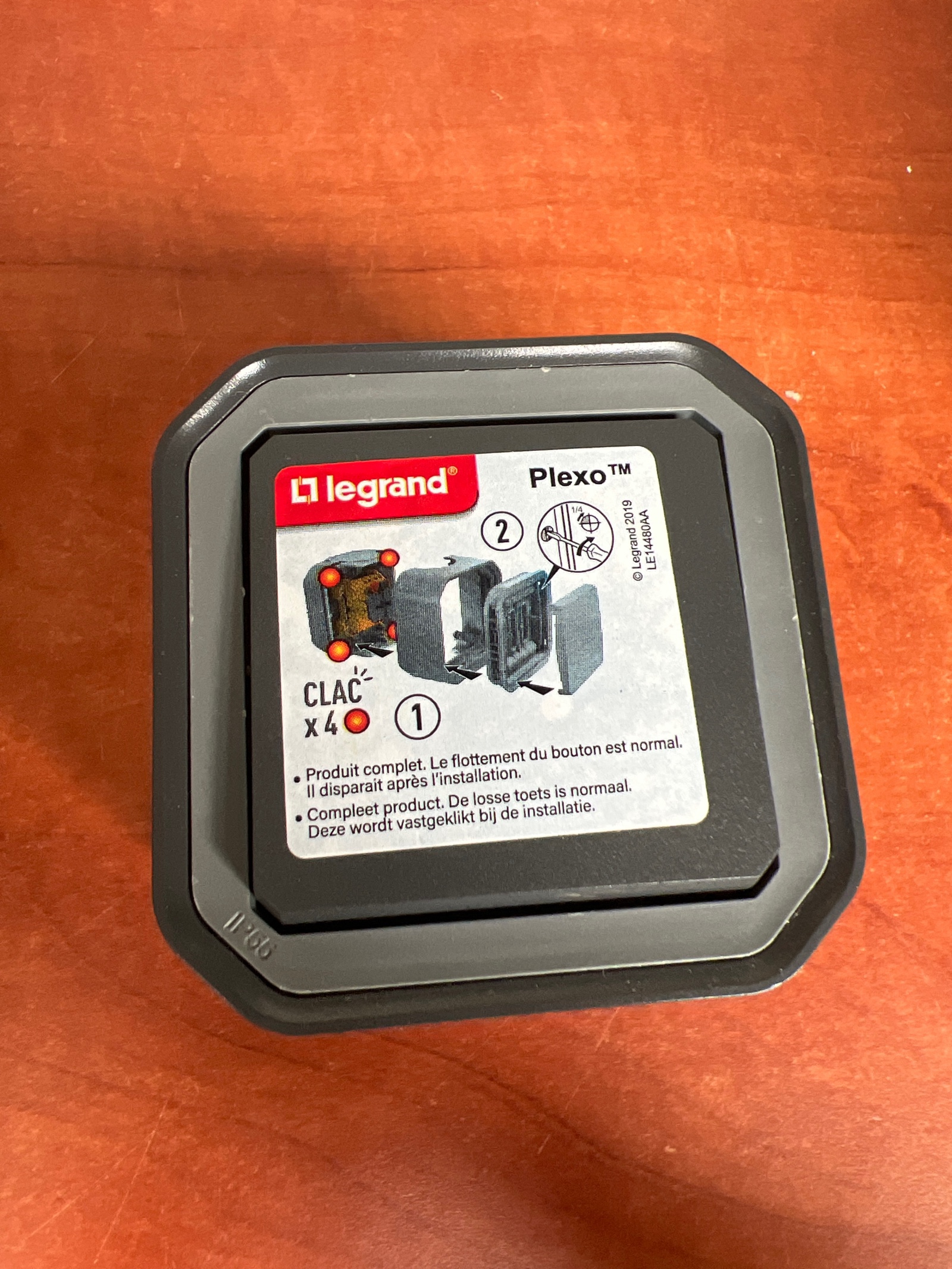 Legrand Plexo IP55 Poussoir 0 700 80