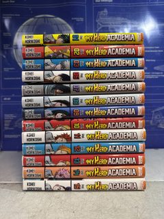 Lot mangas My Hero Academia volumes 1 à 15 (manque tomes 4 et 6) - Ki-oon