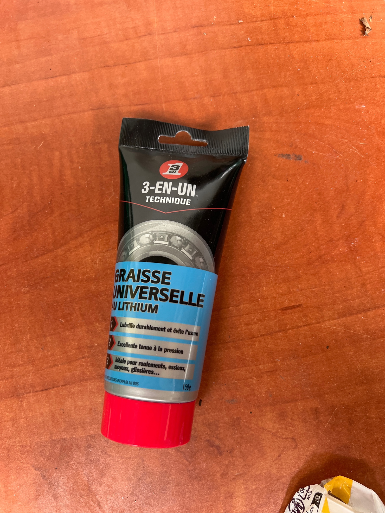 3-EN-UN TECHNIQUE Graisse universelle au lithium (tube)