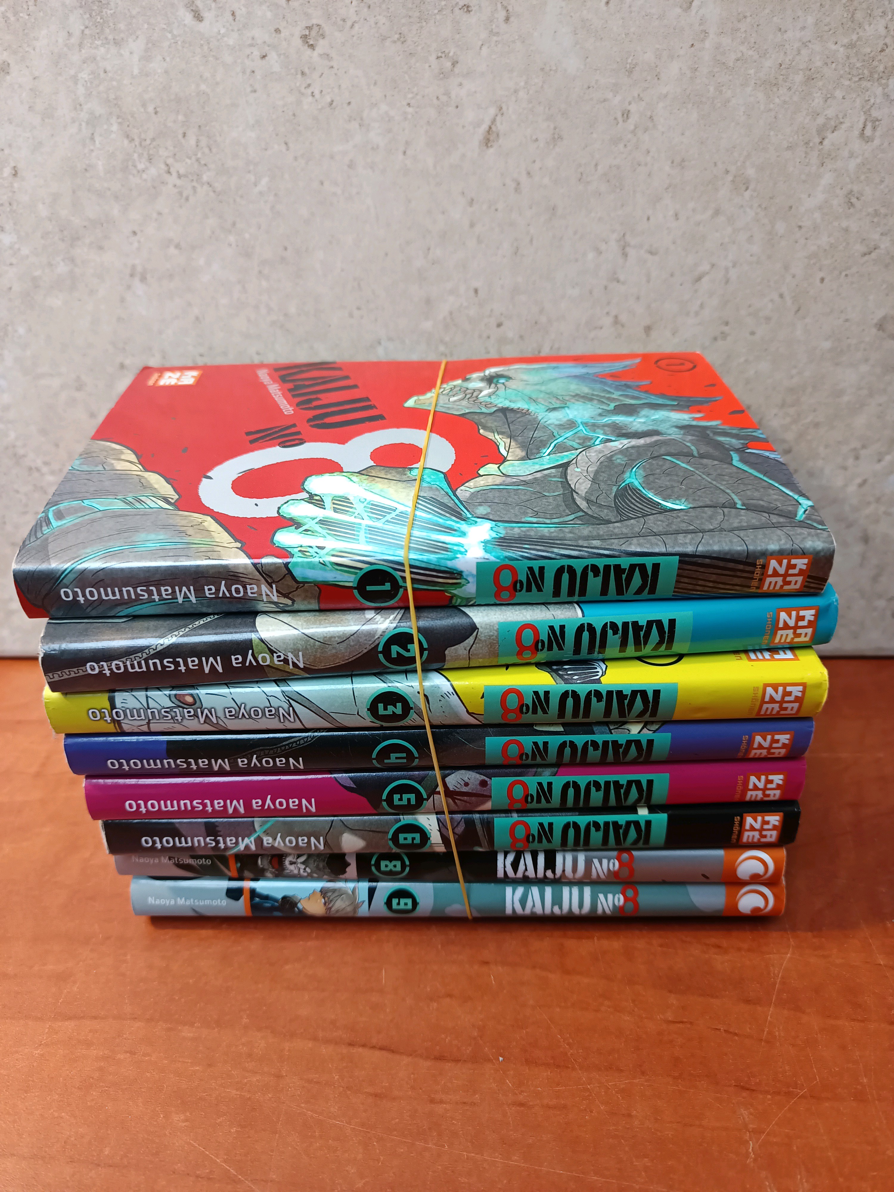 Kaiju No. 8 - Naoya Matsumoto - Lot tomes 1 à 9