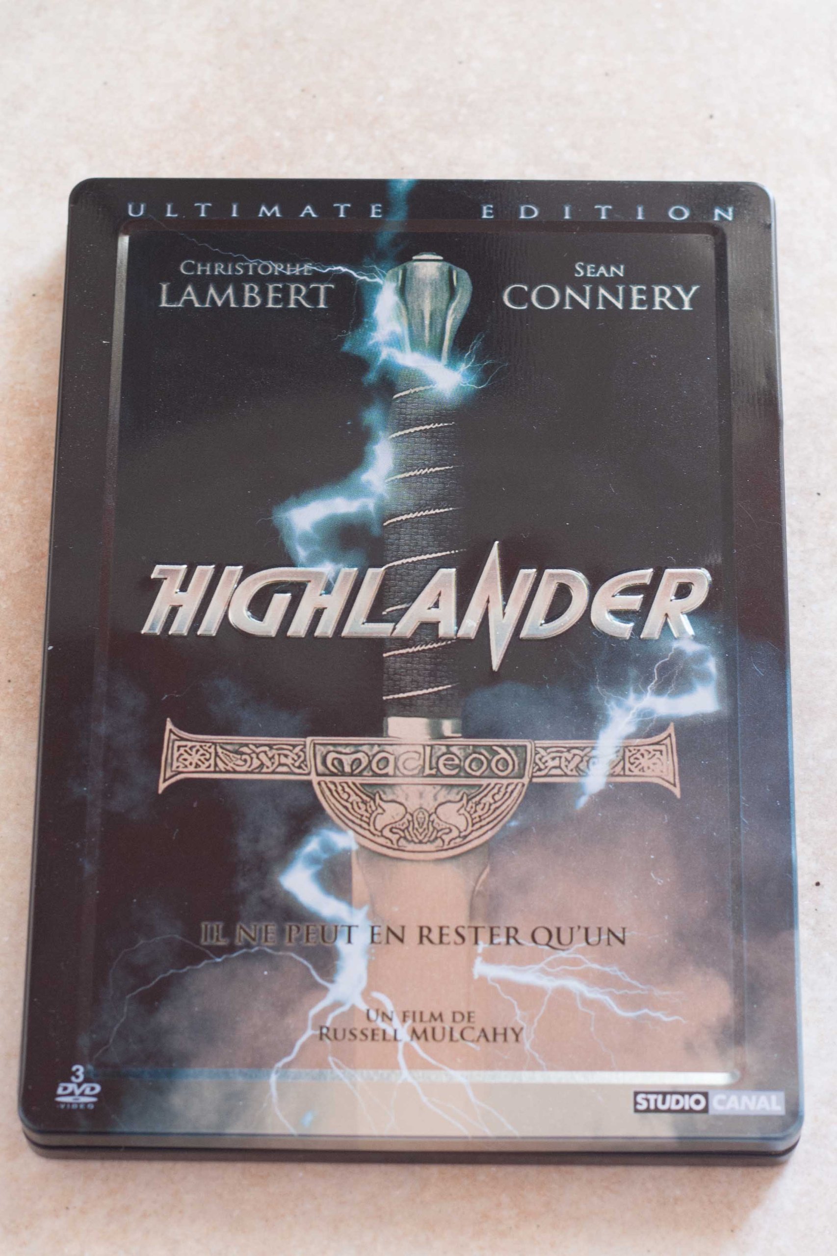 Highlander - Ultimate Edition Boîtier Steelbook