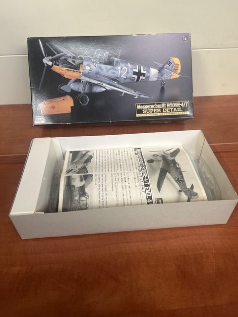 Maquette avion Messerschmitt Bf 109 E-4/7 Emil - kit plastique