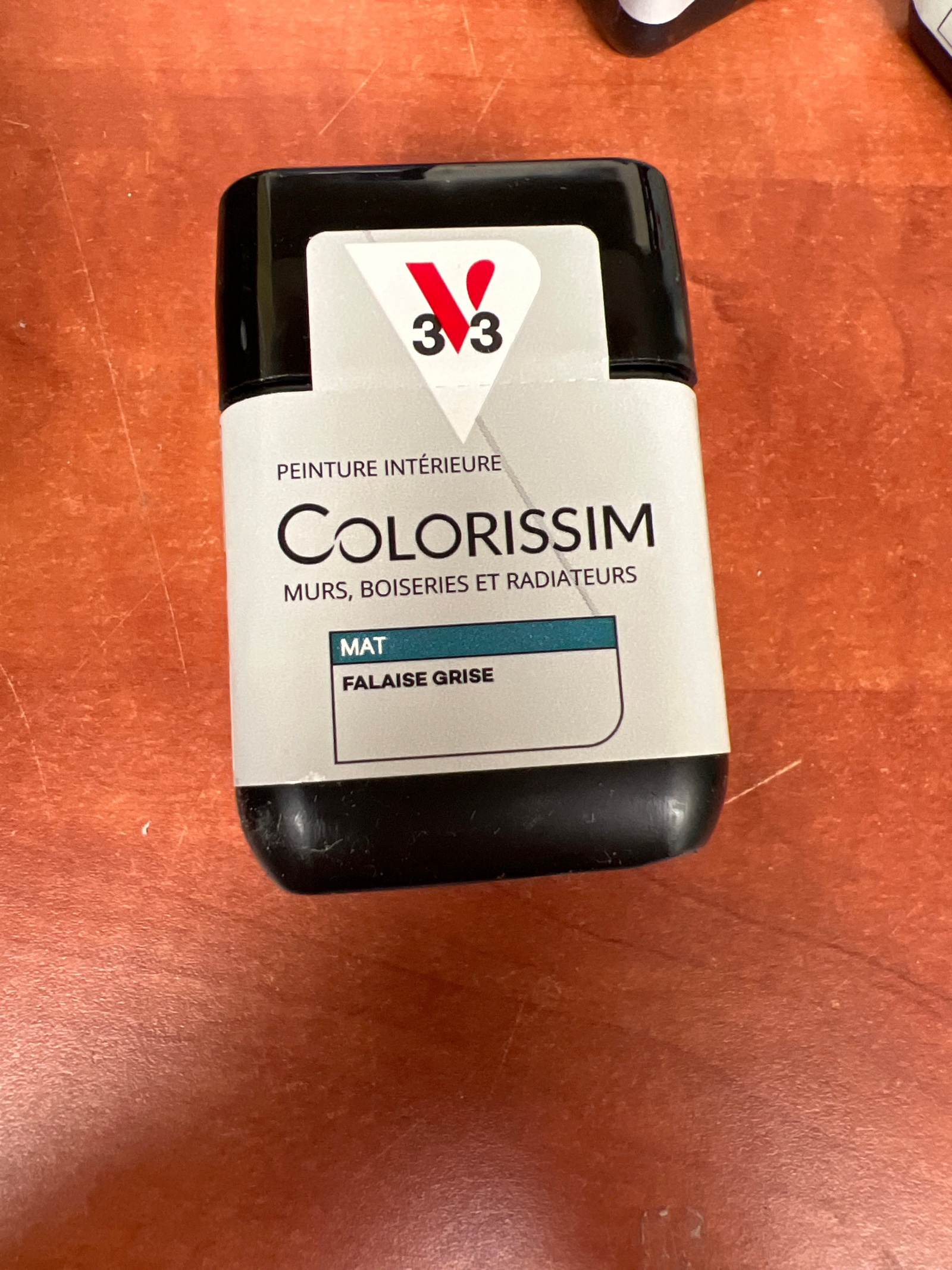 V33 Colorissim Falaise Grise - Peinture intérieure mat (murs, boiseries et radiateurs)