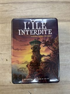 Jeu de société L’Île Interdite (boîte métal)