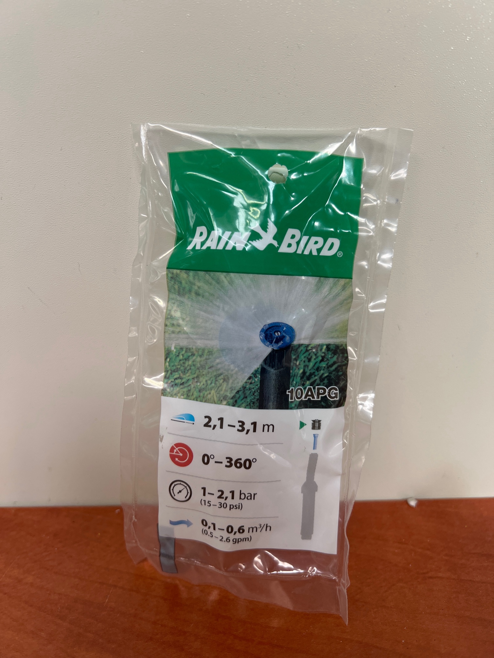 Rain Bird 10APG buse d’arrosage réglable 0–360° (2,1–3,1 m)