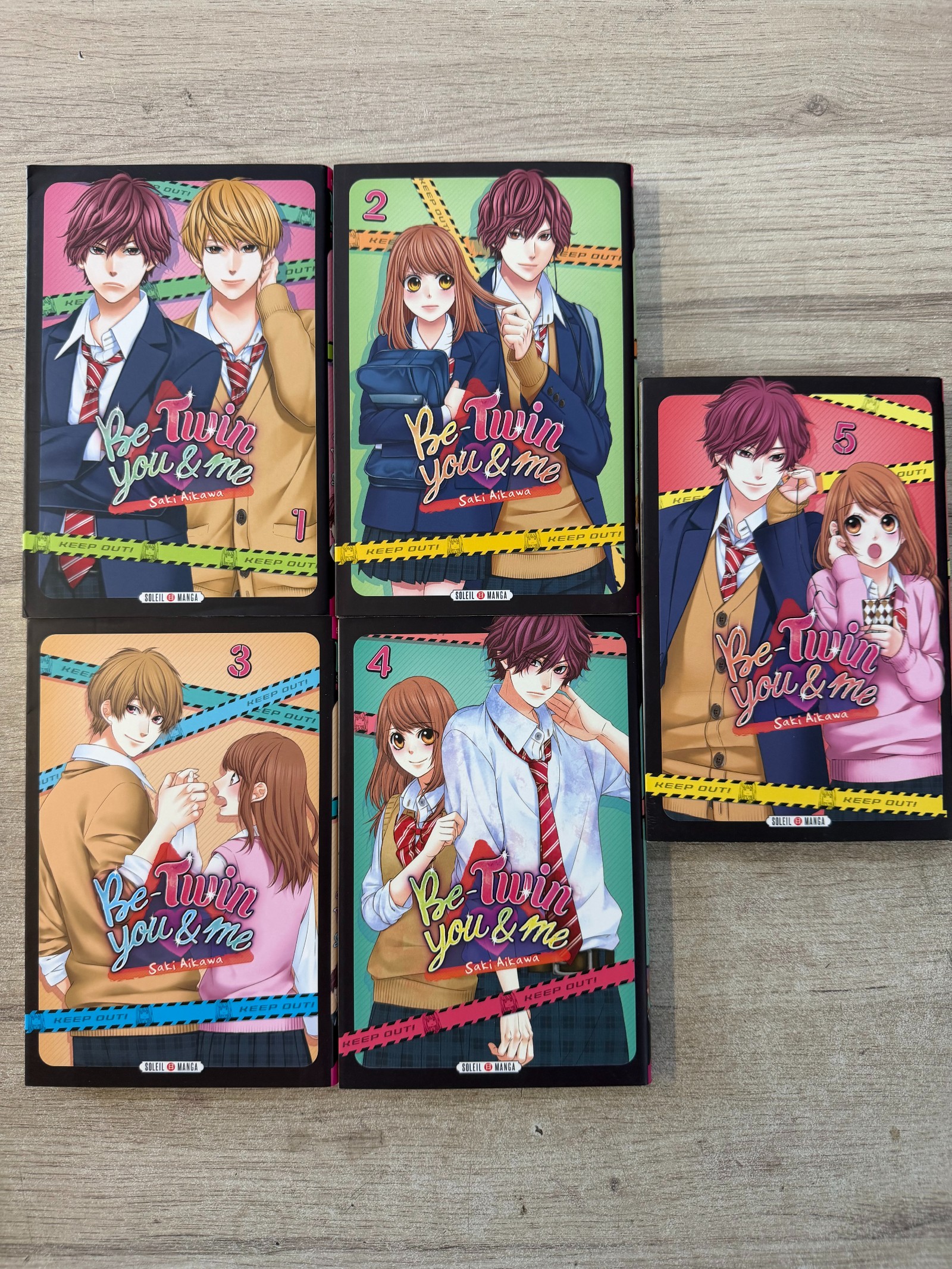 Manga Be-Twin you & me - Tomes 1 à 5