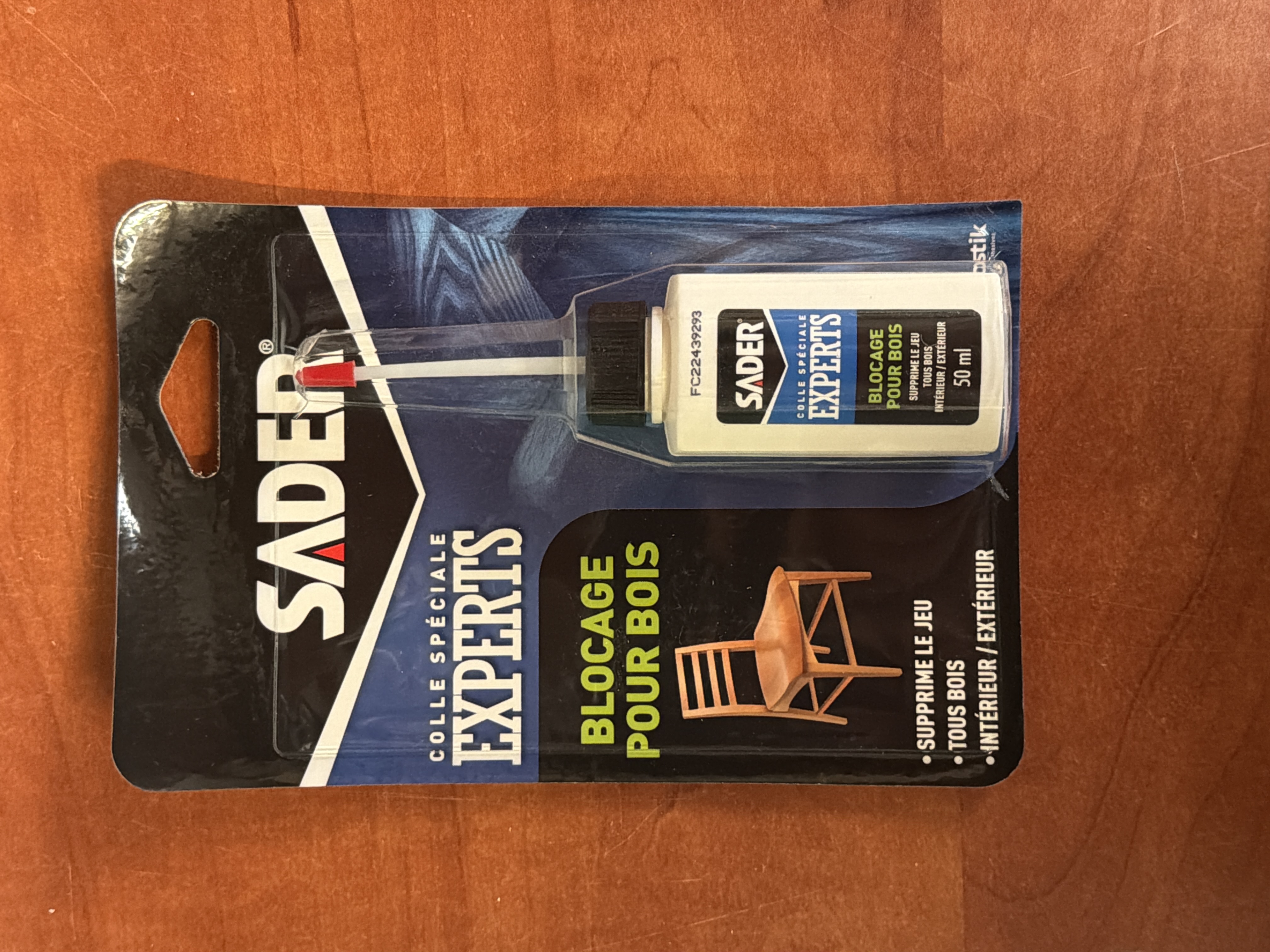 Sader Experts Blocage pour bois - 5 g