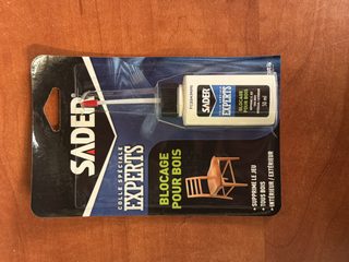 Sader Experts Blocage pour bois - 5 g