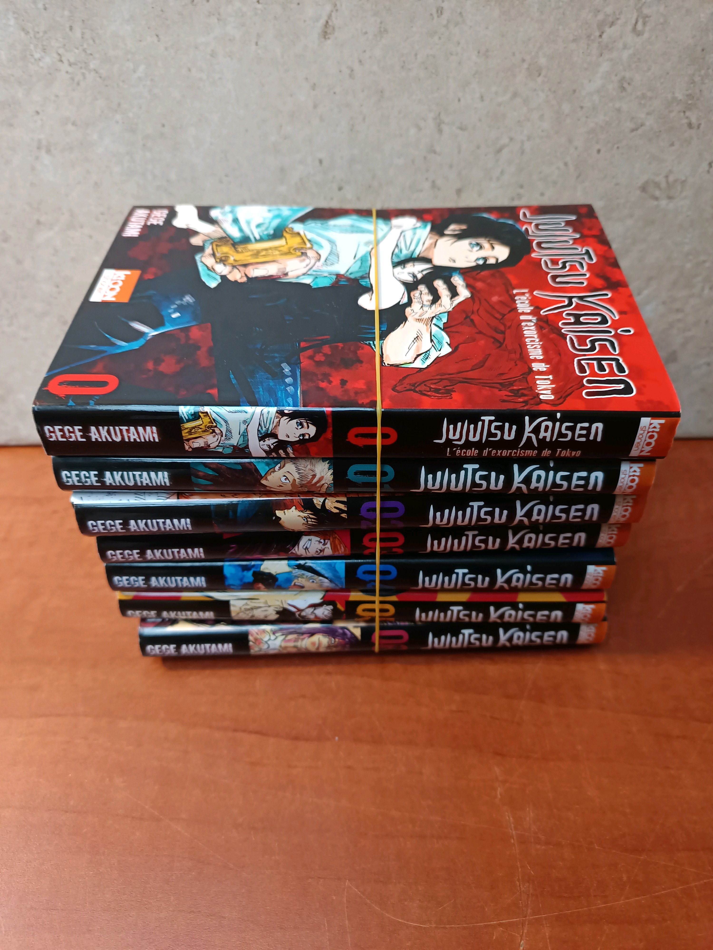Jujutsu Kaisen tomes 0 à 6 - Gege Akutami, édition Ki-oon