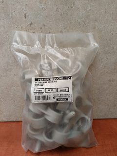 Sachet de 25 colliers douilles pour tube PER multicouche Ø20 gainé