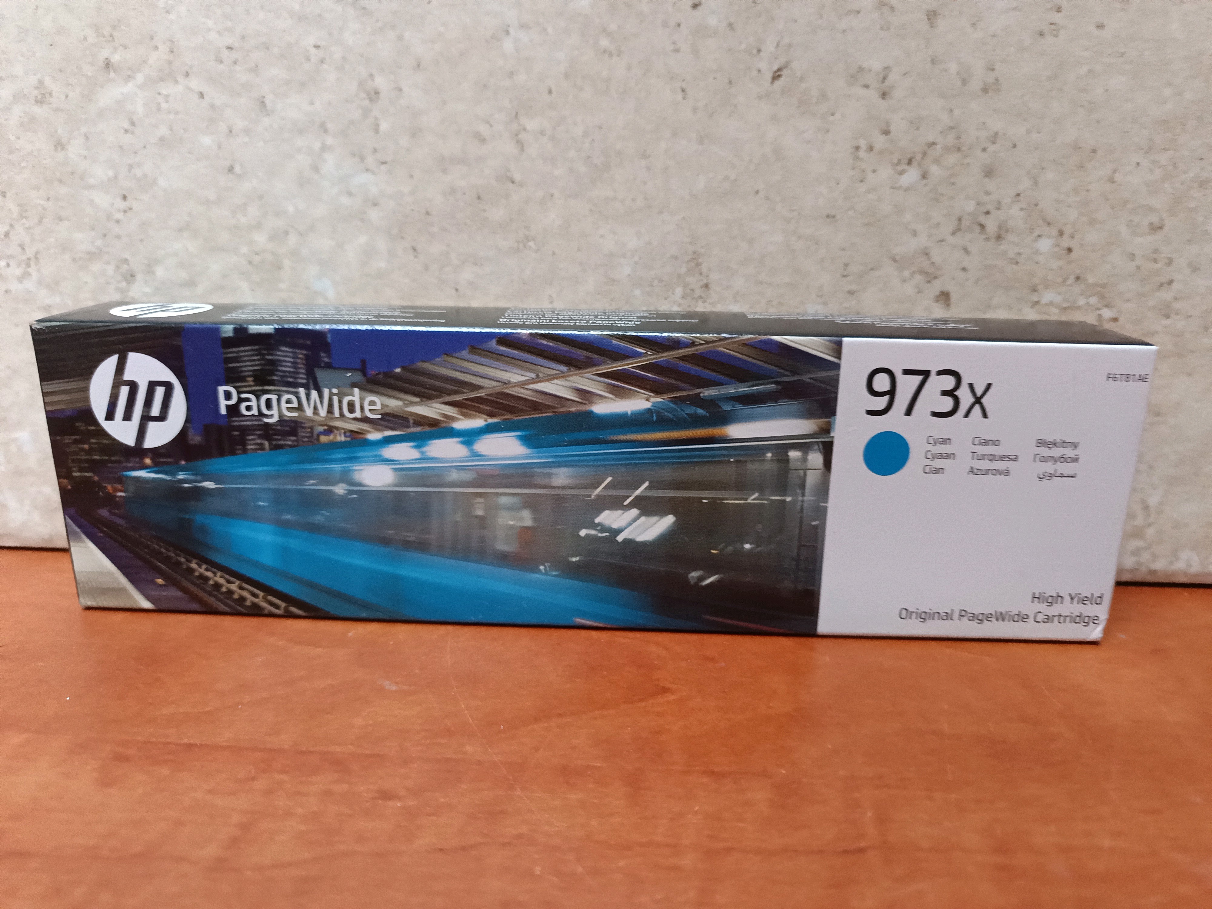 HP PageWide 973X Cyan - Cartouche d’encre haute capacité