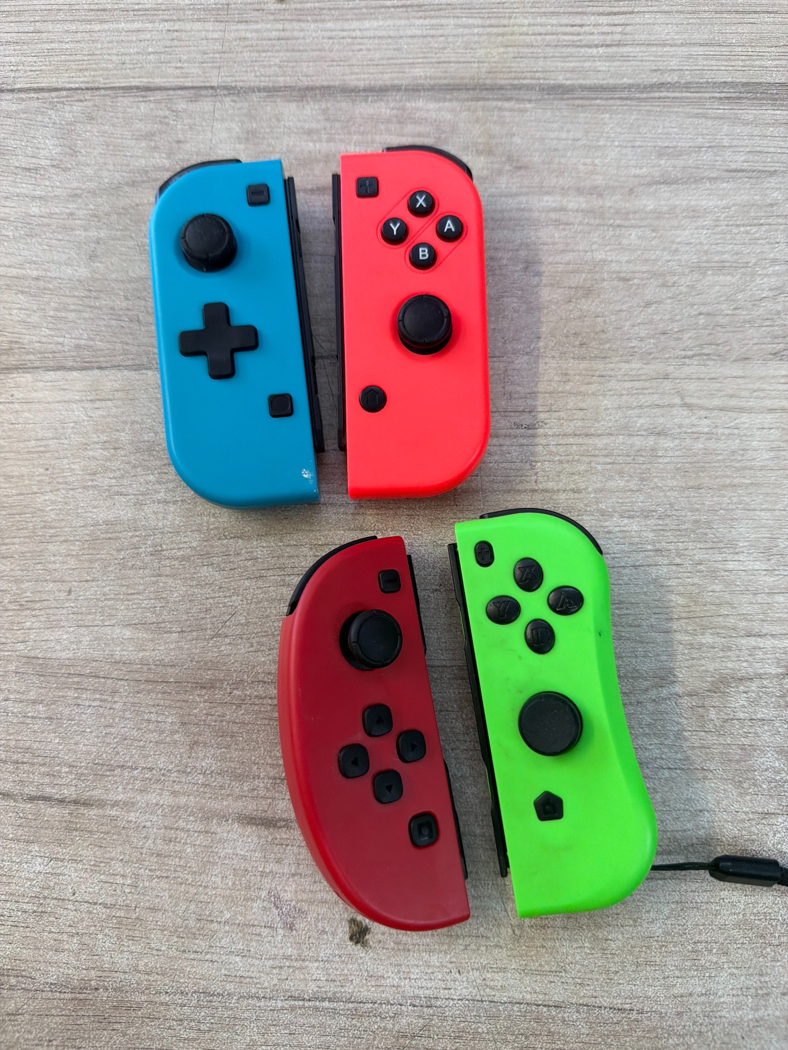 Manettes Joy-Con compatibles pour Nintendo Switch - HS (lot de 4)