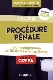 Cours De Procédure Pénale - Tout Le Programme En 50 Fiches