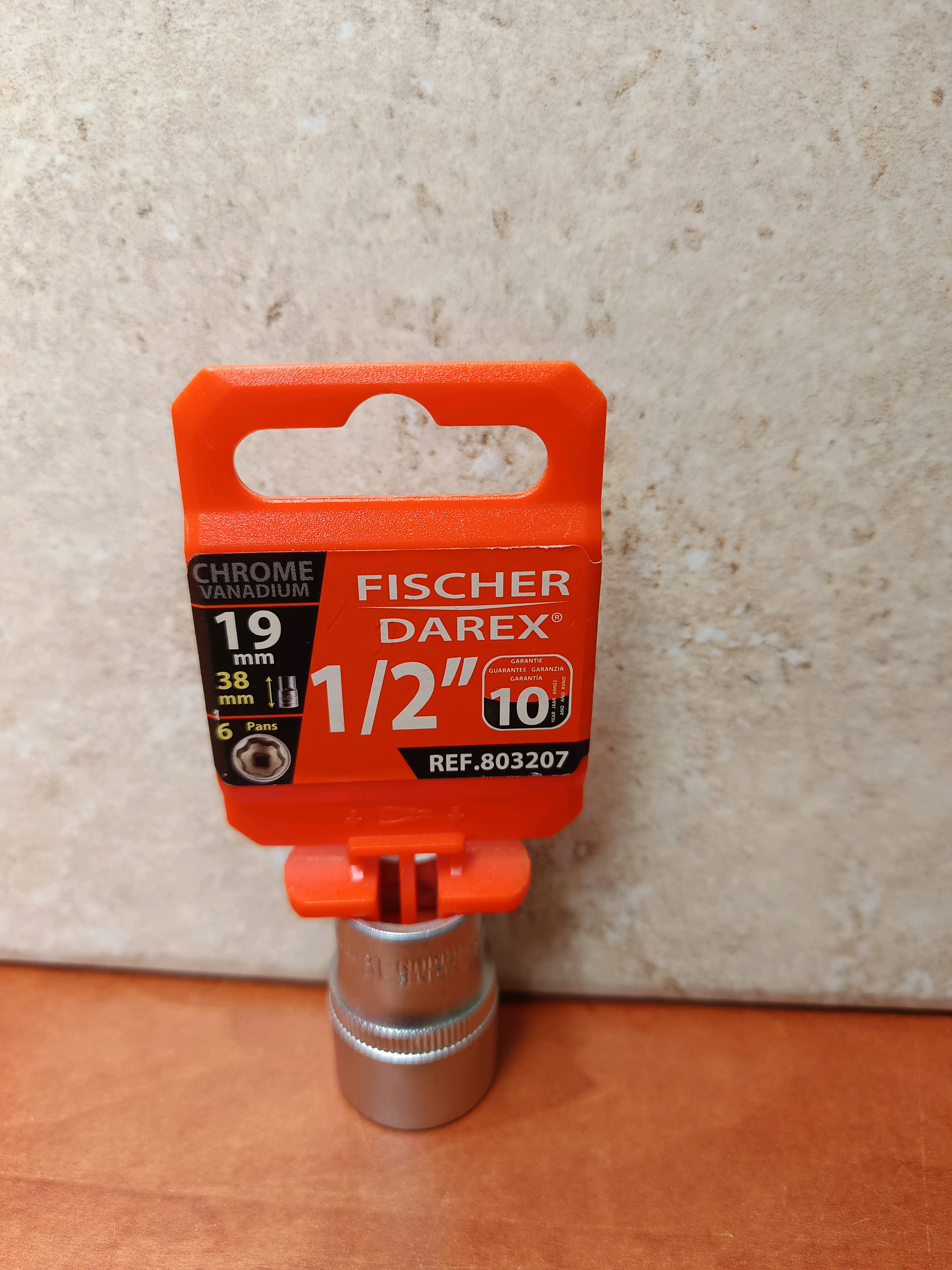 Fischer Darex douille 1/2" 19 mm