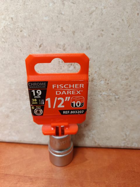 Fischer Darex douille 1/2" 19 mm