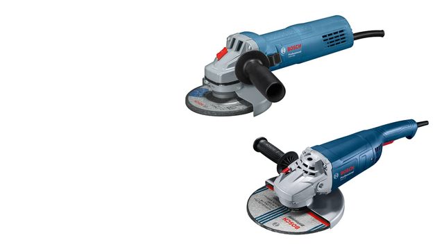 Duo Meuleuses GWS 22-230 JH Ø230 + GWS 7-125 Ø125 BOSCH 06018C1108