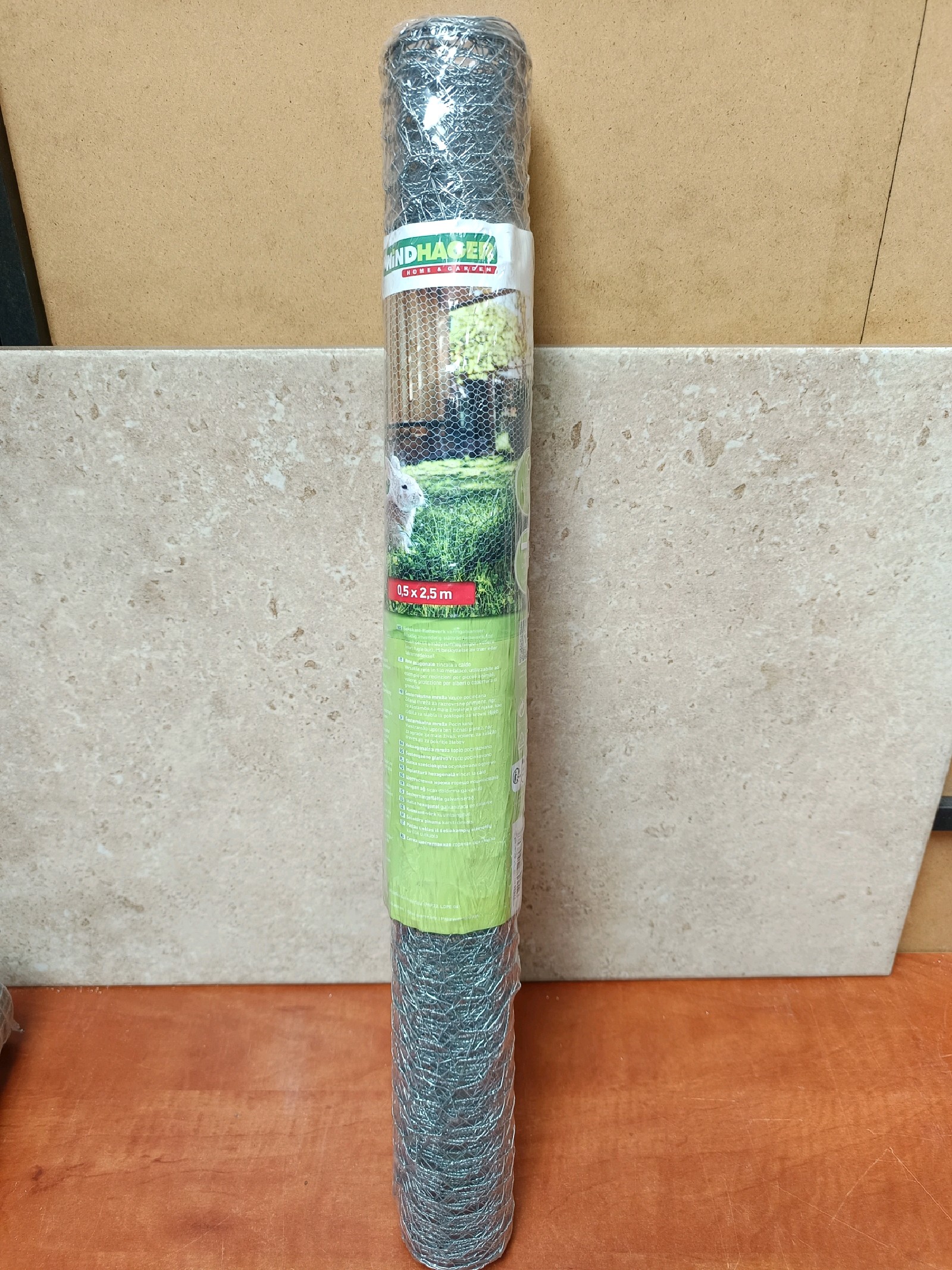 Rouleau de grillage galvanisé 1 x 25 m