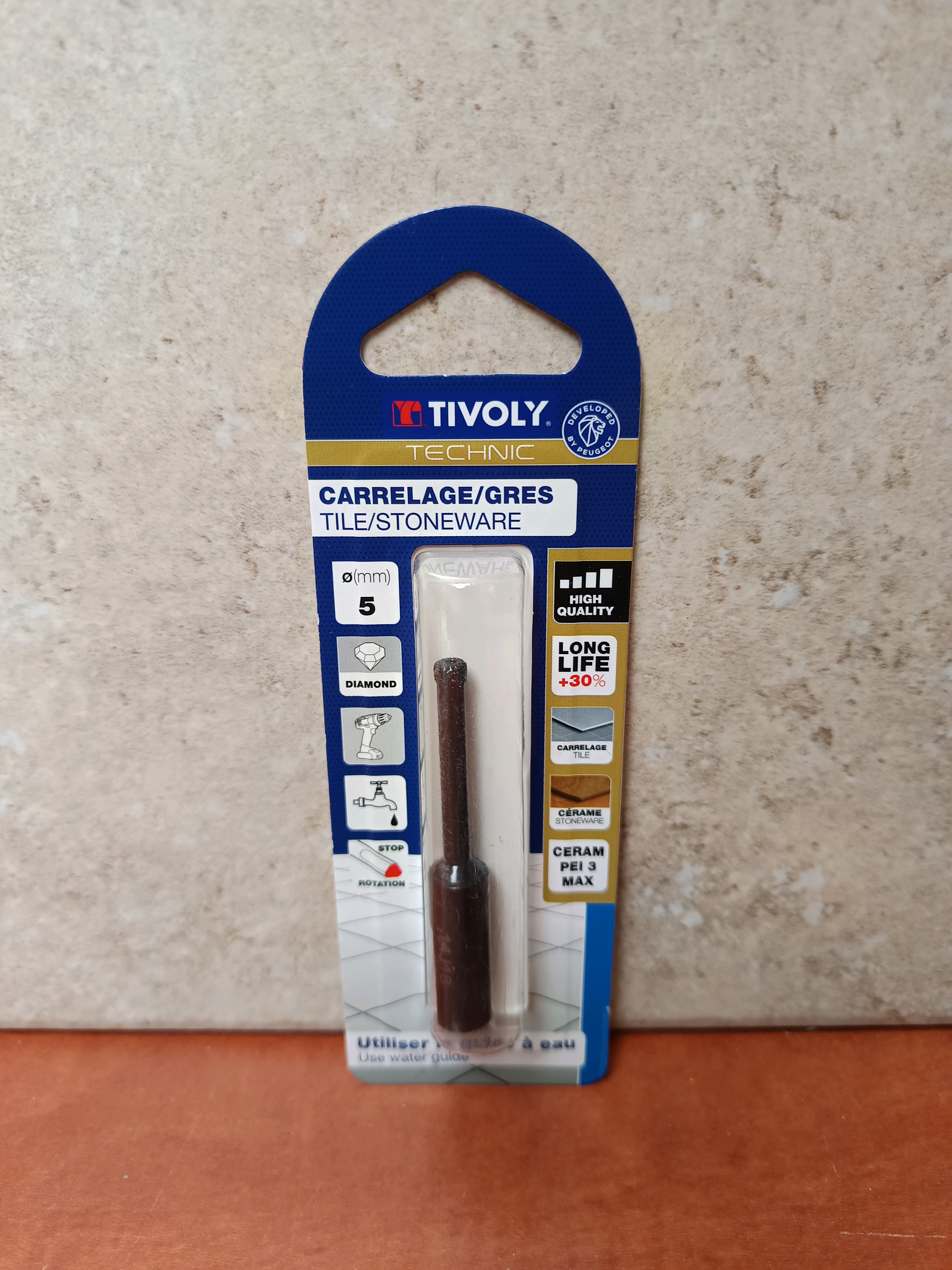 Tivoly Technic foret carrelage/grès 5 mm