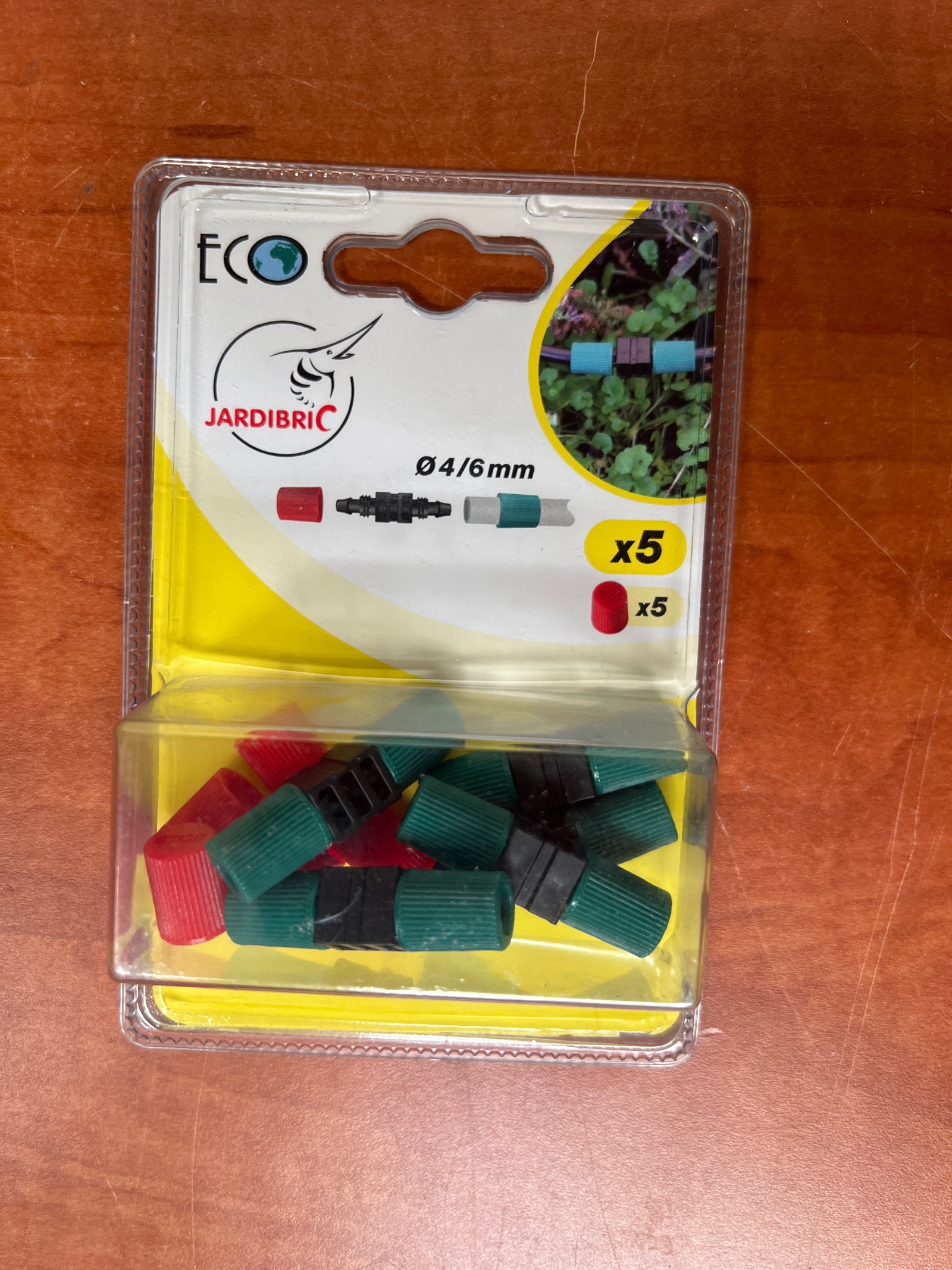 JARDIBRIC ECO raccords Ø4/6 mm (x5)