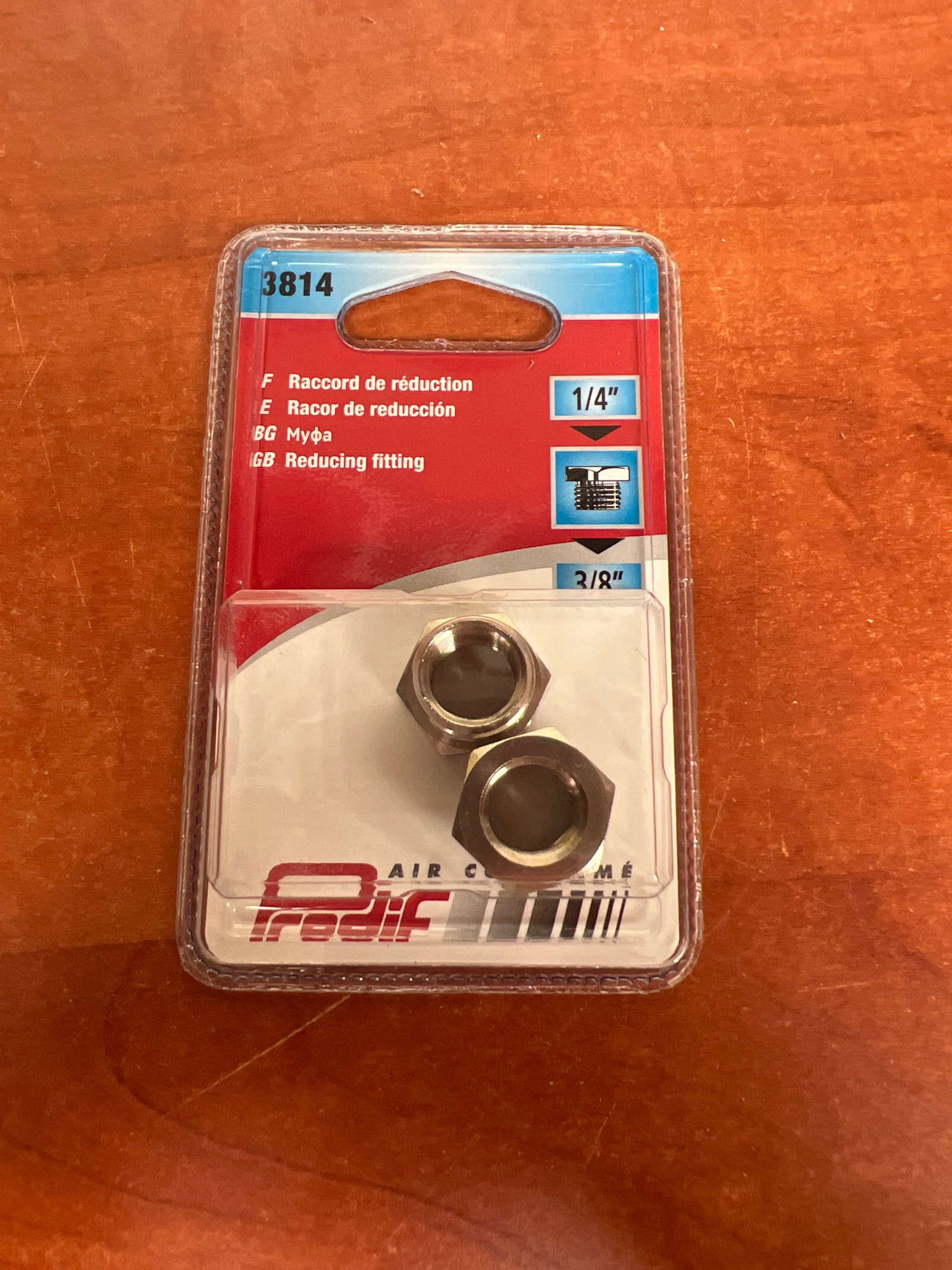 Raccord de réduction 1/4'' - 3/8'' (3814)