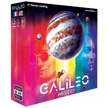 Galileo Project jeu de société neuf FR/EN Sorry We Are French