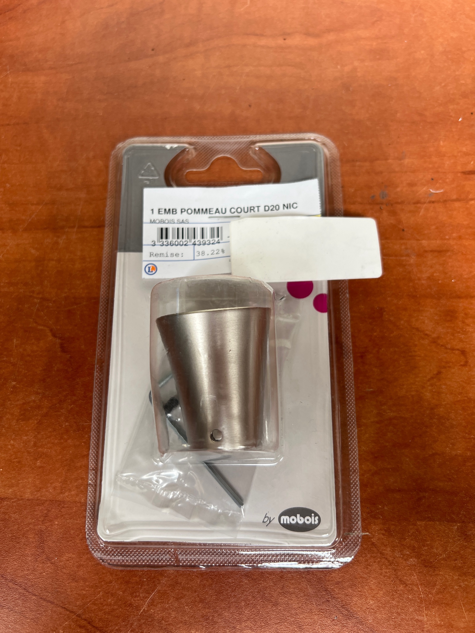 Mobois Embout pommeau court D20 NIC