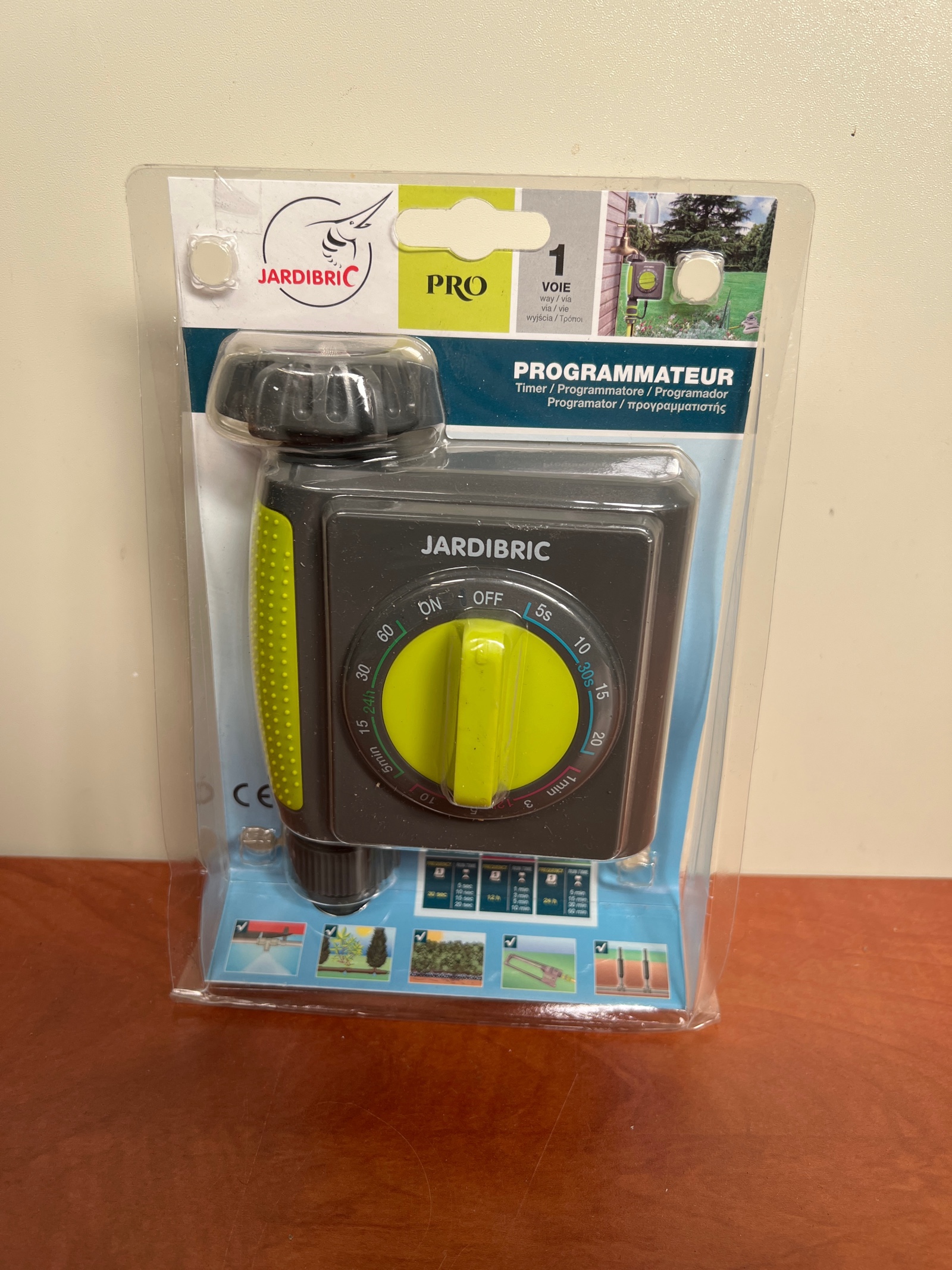 Programmateur/Temporisateur d'arrosage Nez de Robinet 1 Voie