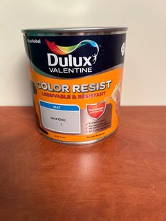 Peinture murale Dulux Valentine Color Resist - Mat Gris Chic