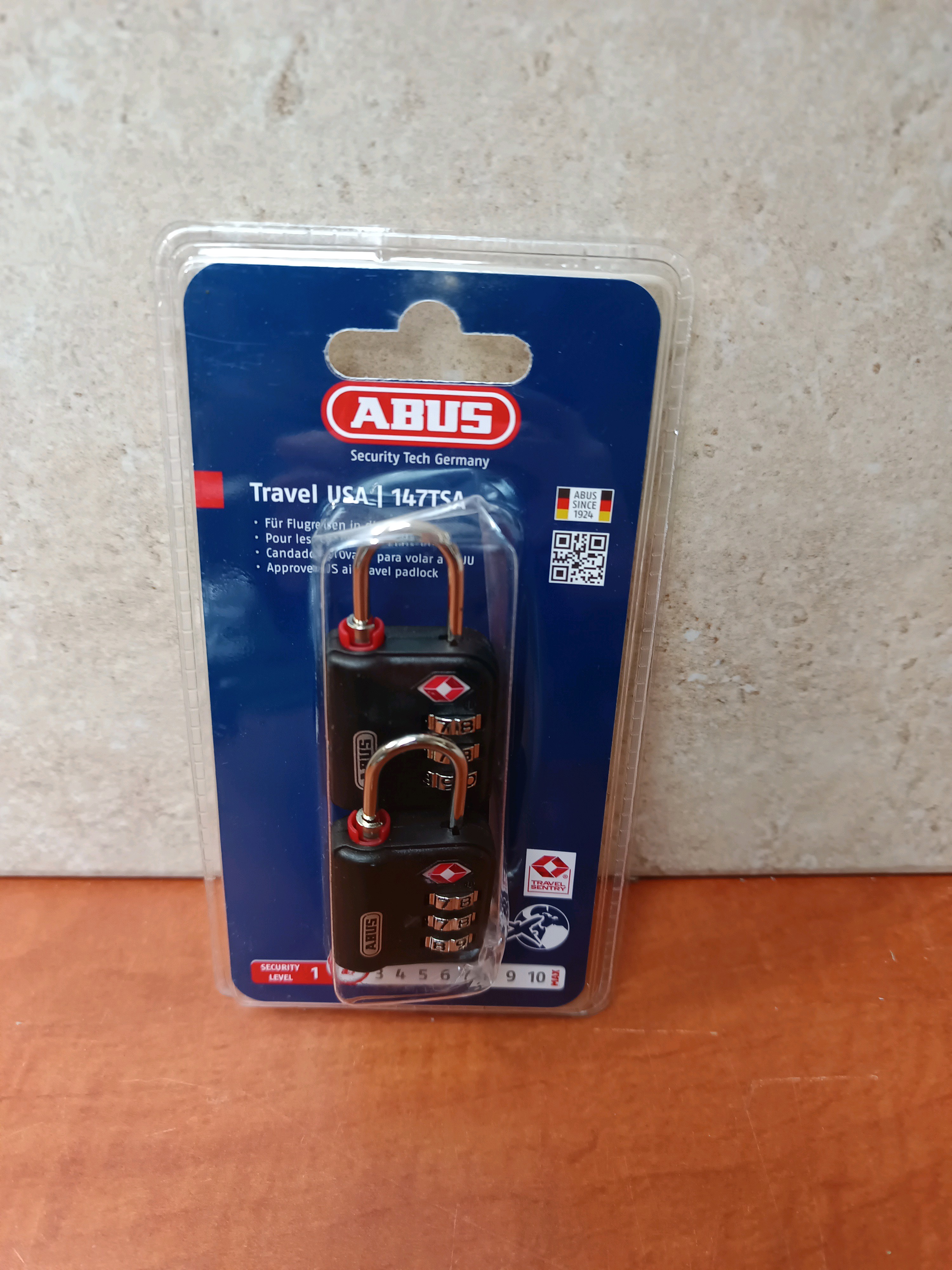 ABUS Travel USA 147TSA cadenas de bagage à combinaison TSA