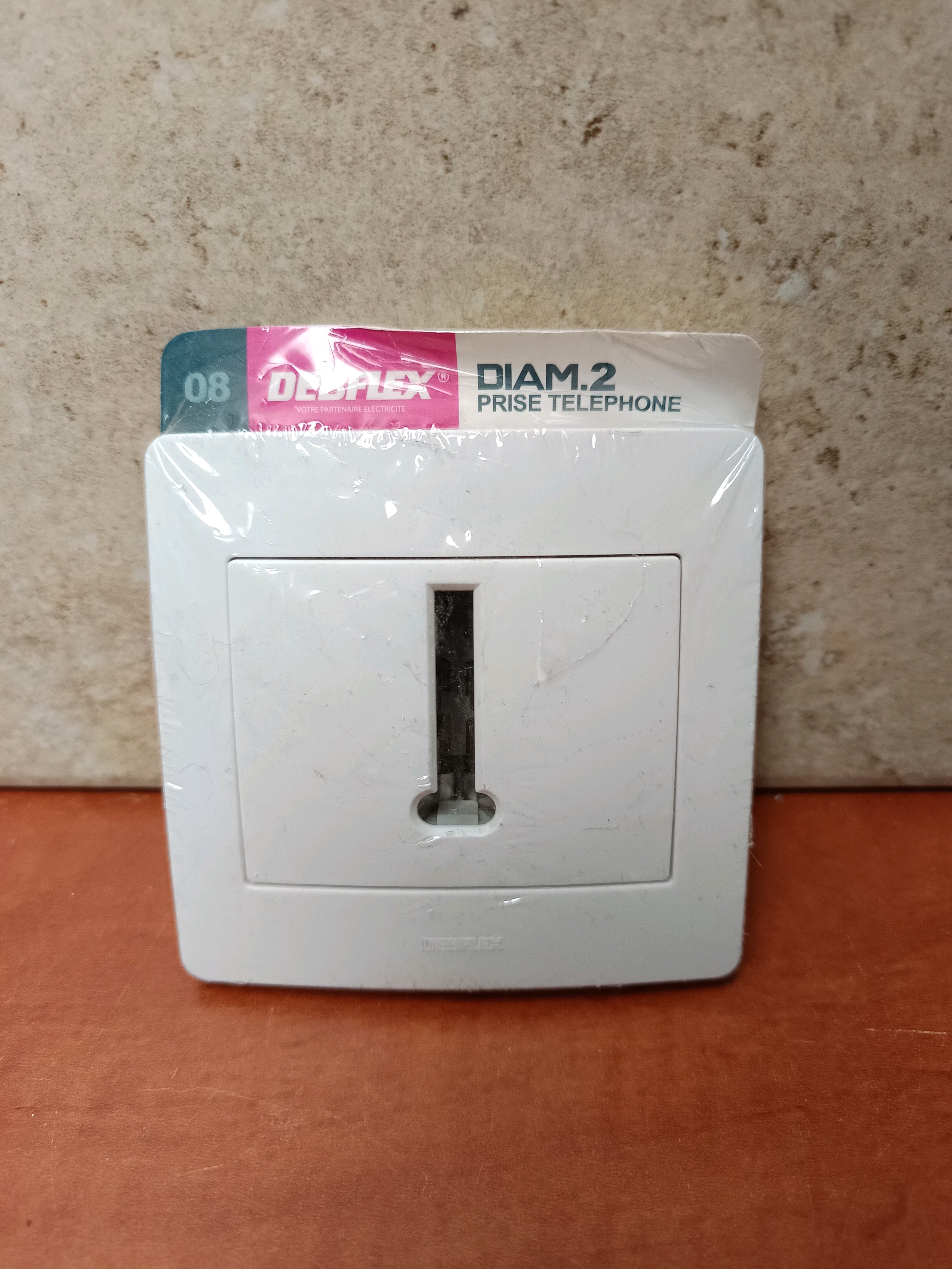Debflex DIAM.2 prise téléphone murale