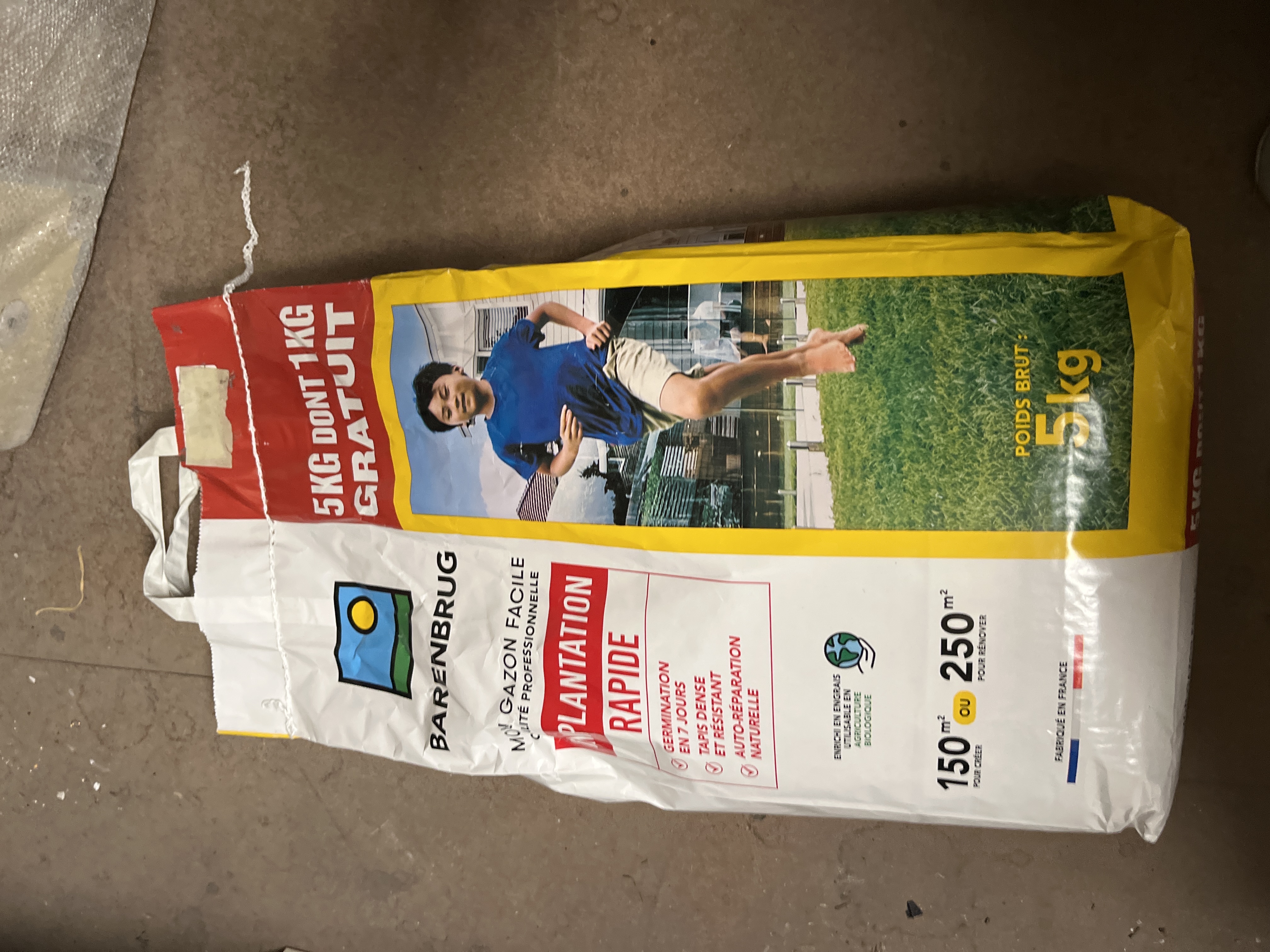 Barenbrug Gazon Facile - graines de gazon 5 kg