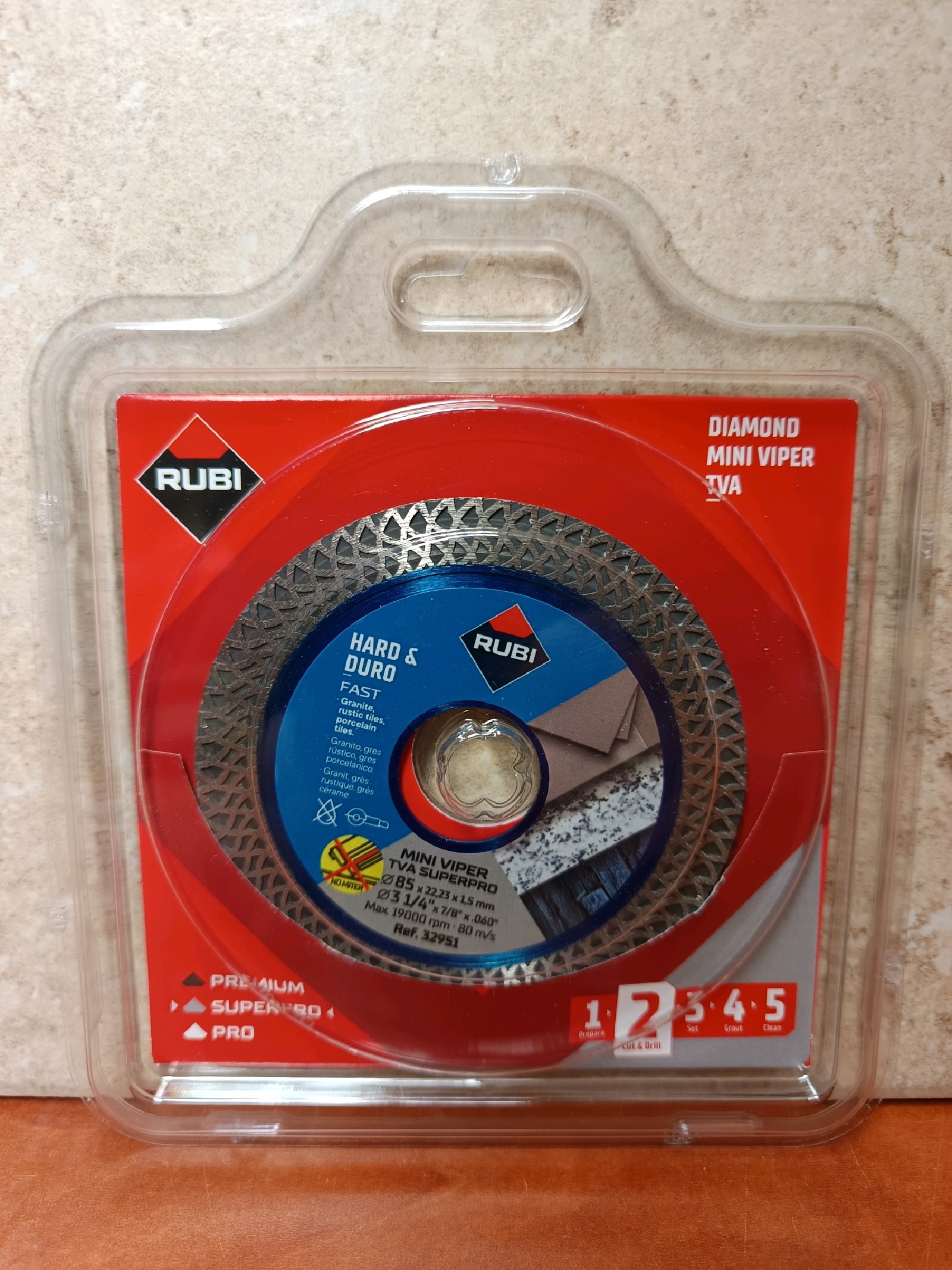 Disque diamant RUBI Diamond Mini Viper TVA