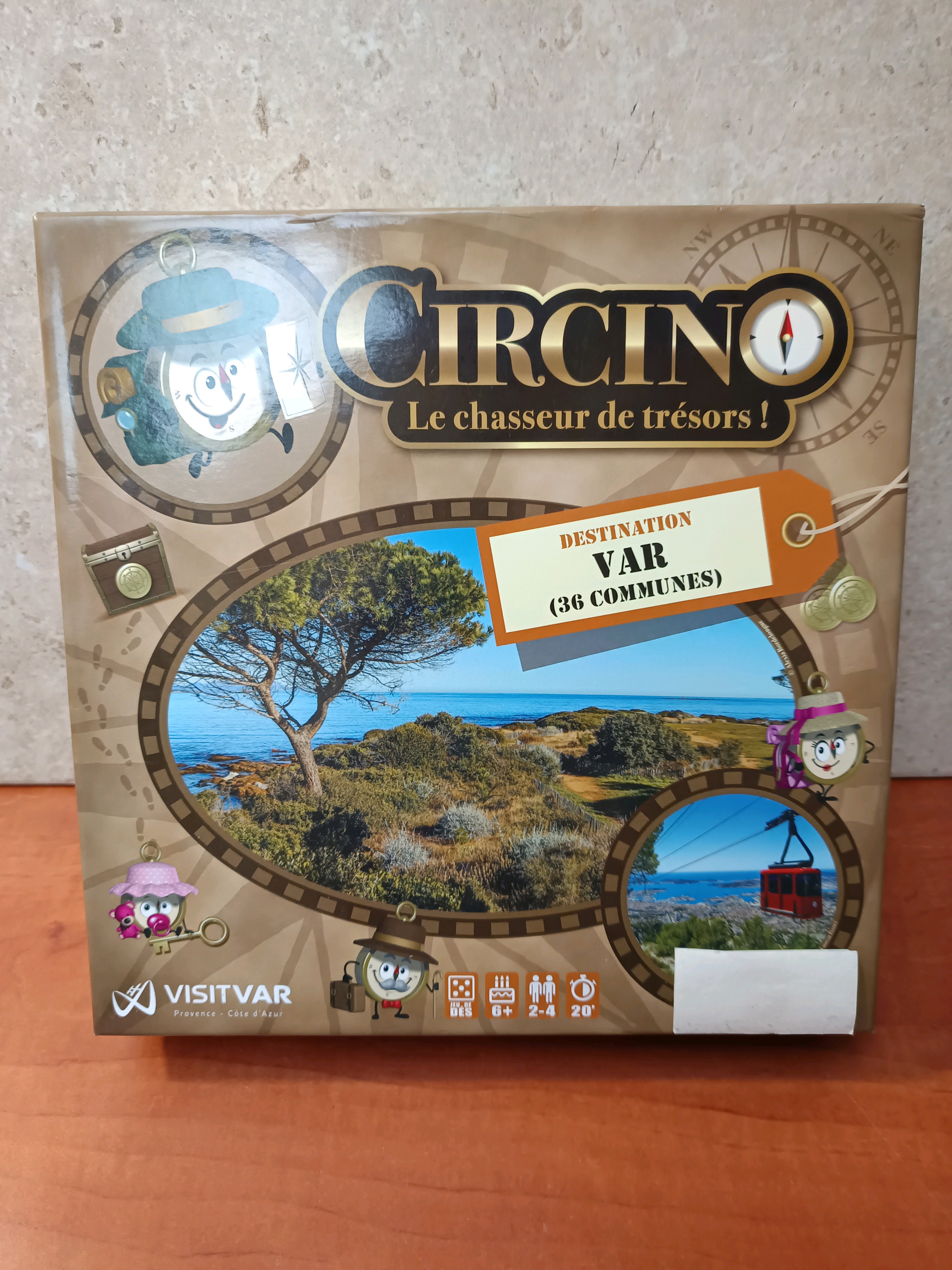 Circino - Le chasseur de trésors ! Destination Var (36 communes)