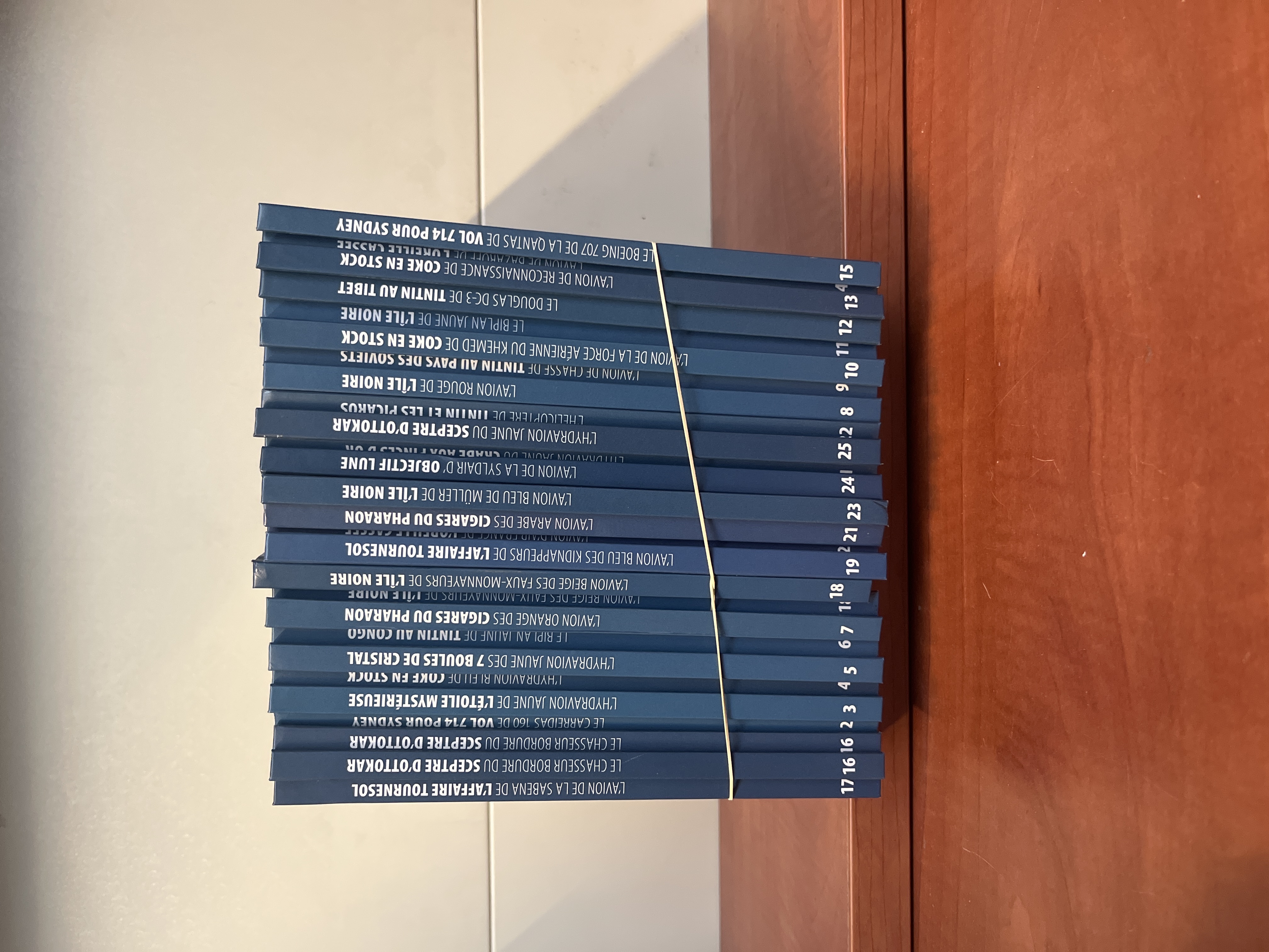 Lot de tomes 1 à 25 (doublons 16 et 18)