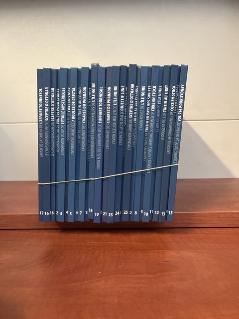 Lot de tomes 1 à 25 (doublons 16 et 18)