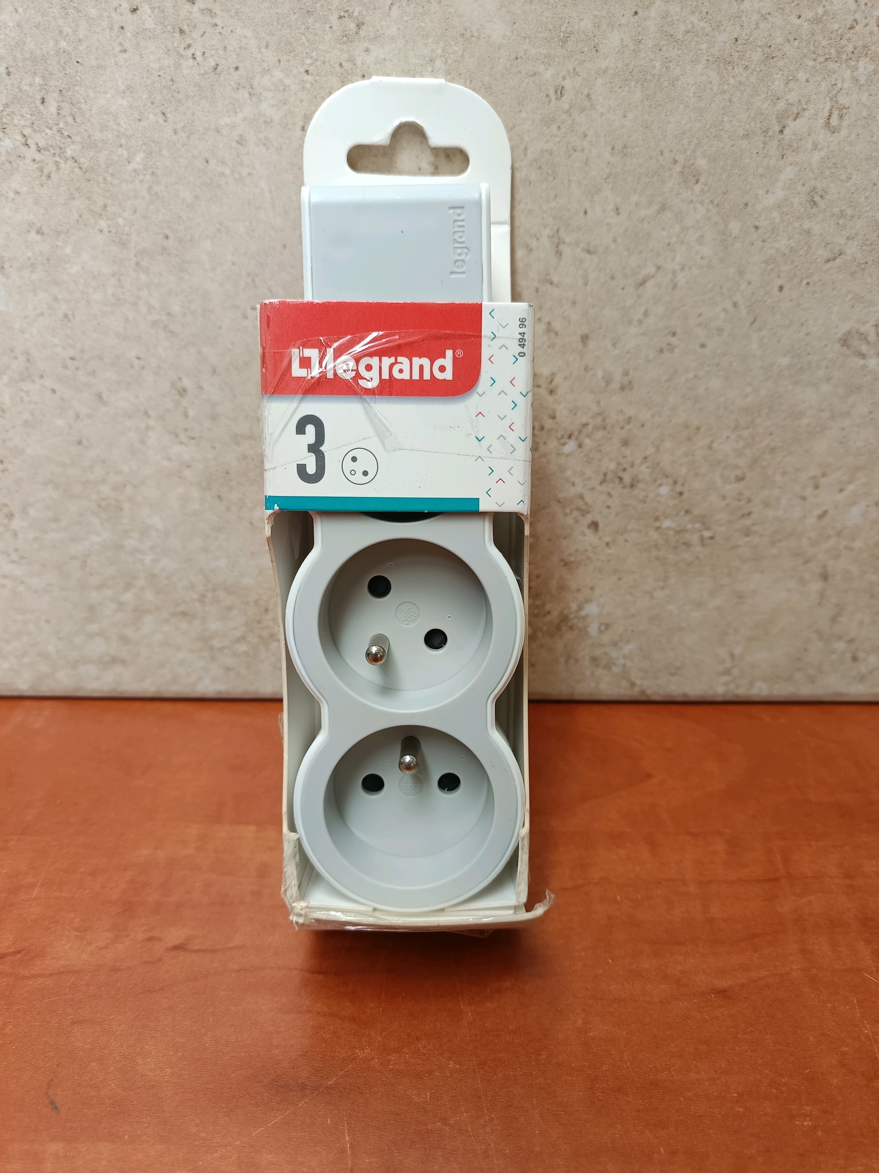Legrand prise double blanche