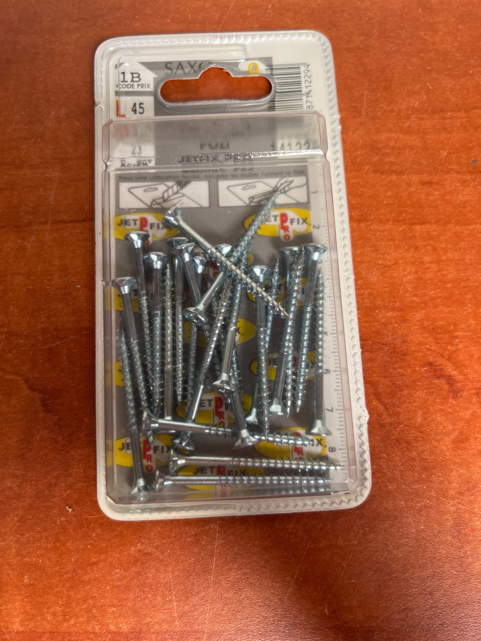 Boîte de vis Jet Fix L 45 mm
