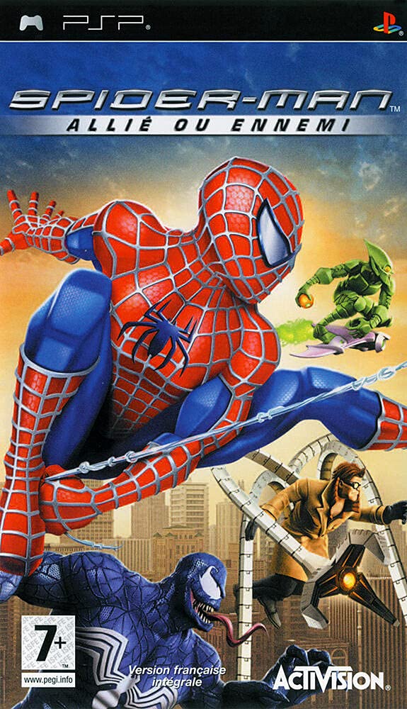 Spider-Man Allié Ou Ennemi Psp
