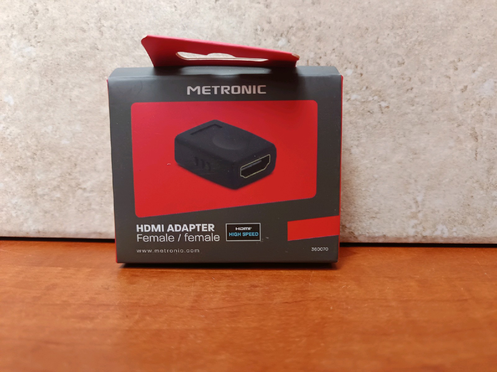 Metronic adaptateur HDMI femelle/femelle High Speed